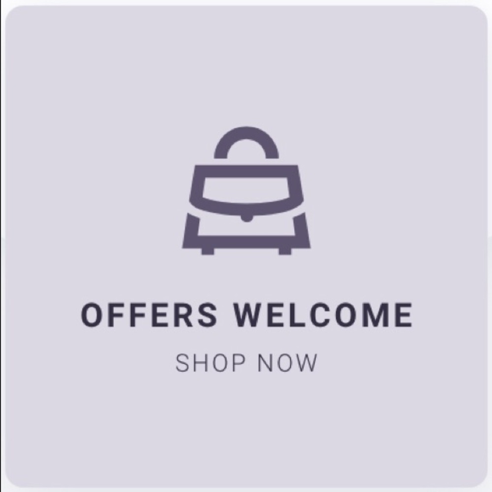 Reasonable offers welcome!!!
